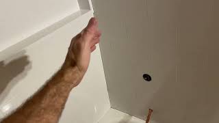 Guest bathroom remodel  next tile surround challenges  part 3 [upl. by Silda]