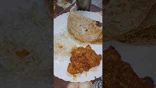 Chicken curry roti rice platter kashmiri chicken curry shorts trending viralshorts chickencurry [upl. by Sears]