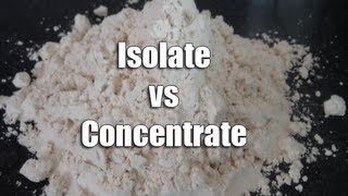 Whey Protein Isolate vs Concentrate [upl. by Lisandra]