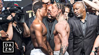 Gervonta Davis Vs Lamont Roach FIRST Face 2 Face  HEATED  DAZN [upl. by Favin13]