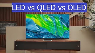 LED vs QLED vs OLED [upl. by Newhall]