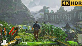 PS5 Uncharted 4 Averys Mansion  Realistic Immersive ULTRA Graphics gameplay 4k HDR [upl. by Fredel]