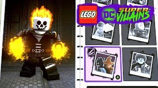 LEGO DC Super Villains 31 CRIEI O MOTOQUEIRO FANTASMA NO CRIADOR DE PERSONAGENS Dublado EXTRAS [upl. by Adams]