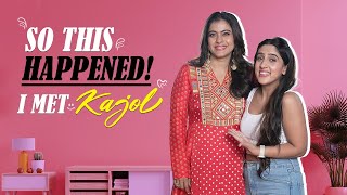 When Sameeksha Met KAJOL🔥  Vlogs  Sameeksha Sud [upl. by Ardnael]