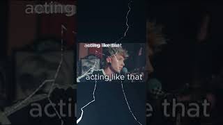 acting like that mgk yungblud actinglikethat fyp mgk yungblud machinegunkelly yungbludarmy [upl. by Alegna]