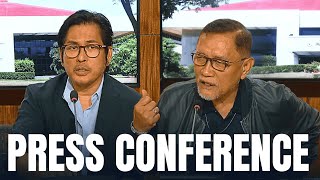 MAY SAGOT SI CONG ABANTE AT CONG FERNANDEZ  PRESS CONFERENCE [upl. by Nnewg117]