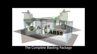 ABSS Container Blast Room With Elevator System amp Ventilation Dust Collector [upl. by Joe]