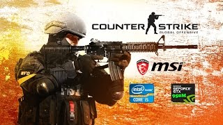 Counter Strike Global Offensive MSI GL62 6QD 079XTR i5 6300HQ GTX950M 1080p Ultra Settings [upl. by Ula104]