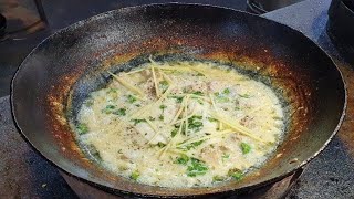 Usmania Famous Chicken White Handi Recipe [upl. by Nickola205]