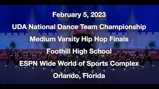 2023 UDA Nationals Varsity Hip Hop Finals [upl. by Karylin]