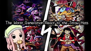 The Worst Generation React to the Straw Hats 12 [upl. by Jabe847]