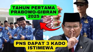 Alhamdulillah Ini Kado Bagi PNS di 2025 Gaji Naik THR Sampai Gaji ke13 [upl. by Neeka]