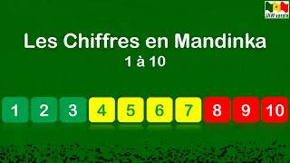 LES CHIFFRES DE 1 A 10 EN MANDINKA [upl. by Eentirb]