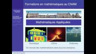 Math appli au Cnam Paris [upl. by Ash464]