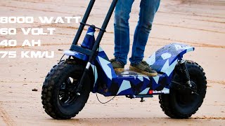 🔥DIY ELECTRIC OFFROAD SCOOTER🔥 [upl. by Coke717]