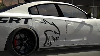 How To Make Hellcat Charger In Car Parking Multiplayer tutorial [upl. by Anastassia]