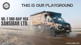 This is our Playground HYMER MLT 580 4x4² RSX  SANSIBAR® LTD Vol 2 [upl. by Lleinad]