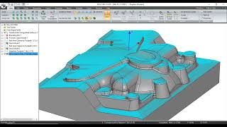 NCG CAM Tutorial 7  How to Mill 3D Toolpath Machining Mold amp Die [upl. by Ayekehs501]