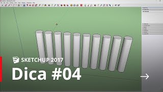 SketchUp  Dica04  PushPull amp Offset Sucessivos [upl. by Ennaylloh]