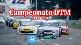 Campeonato DTM 1° carrera 11 Octubre club Almussafes [upl. by Enoed978]