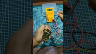 Unbelievable AC Voltage from a Synchronous Motor shorts viralshort experiment [upl. by Ayotna]