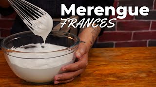 🍰 Cómo hacer MERENGUE FRANCÉS perfecto paso a paso  FonQui [upl. by Adel]