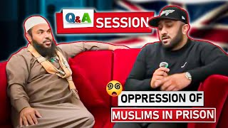 Q n A session🇬🇧😱 oppression of Muslims in prison  Uthman Ibn Farooq Official [upl. by Adrian238]