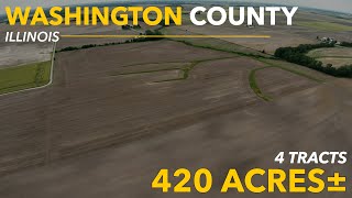 Zinck Aerial Tour  Washington County Illinois [upl. by Zebulon]