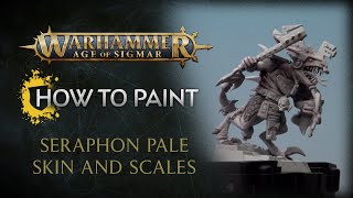 How To Paint Seraphon Pale Skin and Scales [upl. by Elorak]