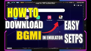 how to download battle ground mobile india on gameloopnox  bgmi [upl. by Steffy]