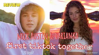 Nick Austin and Darianka Sanchez First Tiktok Together [upl. by Aniad]