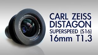 Carl Zeiss Distagon Superspeed S16 16mm T13 f12  Shot on BMPCC [upl. by Dannie]