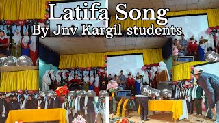 Latifa song by jnv kargil students l jnv kargil jnv nvs kargiltoday [upl. by Modnarb397]