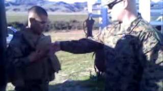 Bruce Lees Power Punch Vs US Marine [upl. by Dielle]