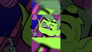 Waffles Irritates Brother Blood teentitansgo shorts [upl. by Culberson]