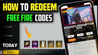 Rewards Redemption Website FF  Reward Redemption Event  Redeem Your Gift Codes Kya Hai [upl. by Rafferty]