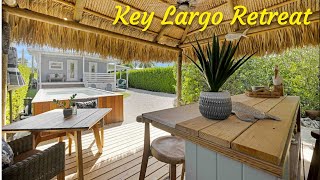 Key Largo Tropical Retreat  Florida Keys Real Estate  Drone And Photo [upl. by Animrelliug]