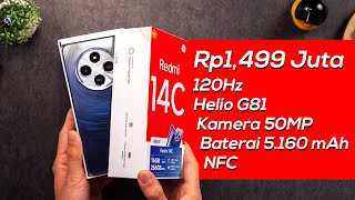 Rp1499 Juta Unboxing  tes gaming kamera Redmi 14C Indonesia [upl. by Nnyltiak236]