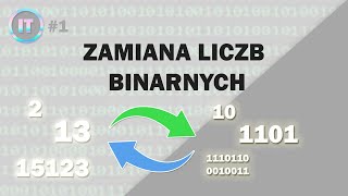 Zamiana liczb dziesiętnych na binarne i odwrotnie  Jak zdać egzamin EE08 1 [upl. by Langille24]