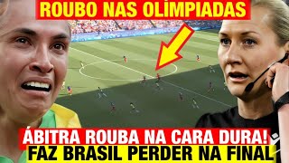 OLÍMPIADAS  ROUBO NAS OLÍMPIADAS Ábitra ROUBA NA CARA DURA Faz Brasil PERDER NA FINAL [upl. by Treiber742]