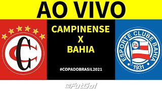 CAMPINENSE 1 x 7 BAHIA  COPA DO BRASIL  PRIMEIRA FASE [upl. by Tomchay]