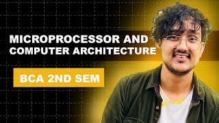 Microprocessor  Important questions  BCA 2nd Sem [upl. by Lustick]