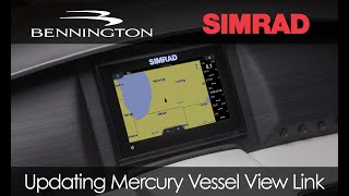 Bennington How To Update A Simrads Mercury Vessel View Link [upl. by Keven]