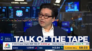 Fundstrats Tom Lee shares his take amidst this late day sell off His rationale is logical [upl. by Yenot]