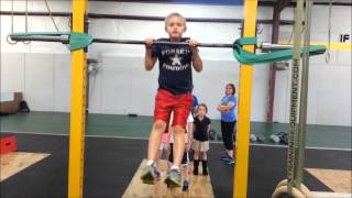 CrossFit Forney Kids Doing Pull Ups [upl. by Rahman]