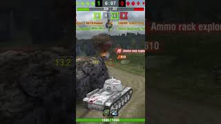 KV1S Kaboom  Wotblitz shorts wotb worldoftanksblitz wotblitzindonesia kv1s [upl. by Eillo72]