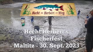 Hecht Herberts Fischerfest in Maltitz  30092023 [upl. by Enilorac]