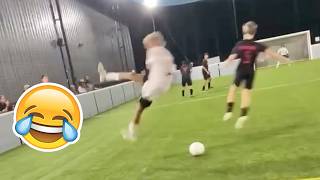 FUNNY FOOTBALL FAILS SKILLS amp GOALS 17 [upl. by Oirogerg367]