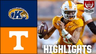 Kent State Golden Flashes vs Tennessee Volunteers  Full Game Highlights  ESPN College Football [upl. by Einnos]