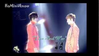 TVXQ HoMin  I Swear [upl. by Vachell]